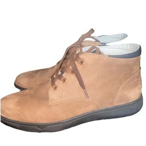 Men’s Florsheim Heist Plain Toe Chukka Boot - Mocha Nubuck, 10 M US [14379 216]